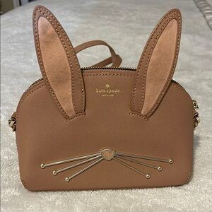 Kate Spade Brown Bunny Ears Crossbody Bag